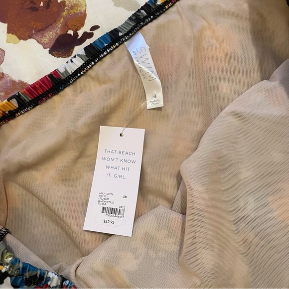 NWT Cacique Swim Skirt Size 18, NWOT 16 - Picture 3 of 5